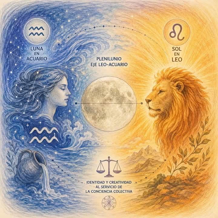 🌕 Plenilunio Leo–Acuario